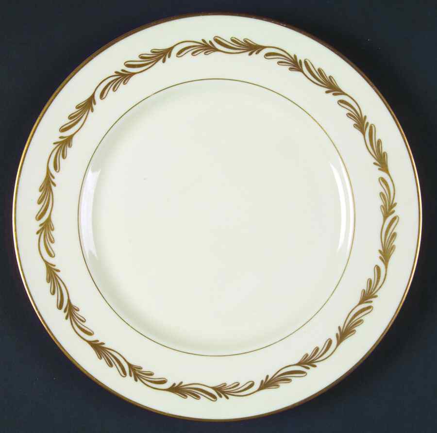 Arcadia Gold Luncheon Plate by Franciscan-1