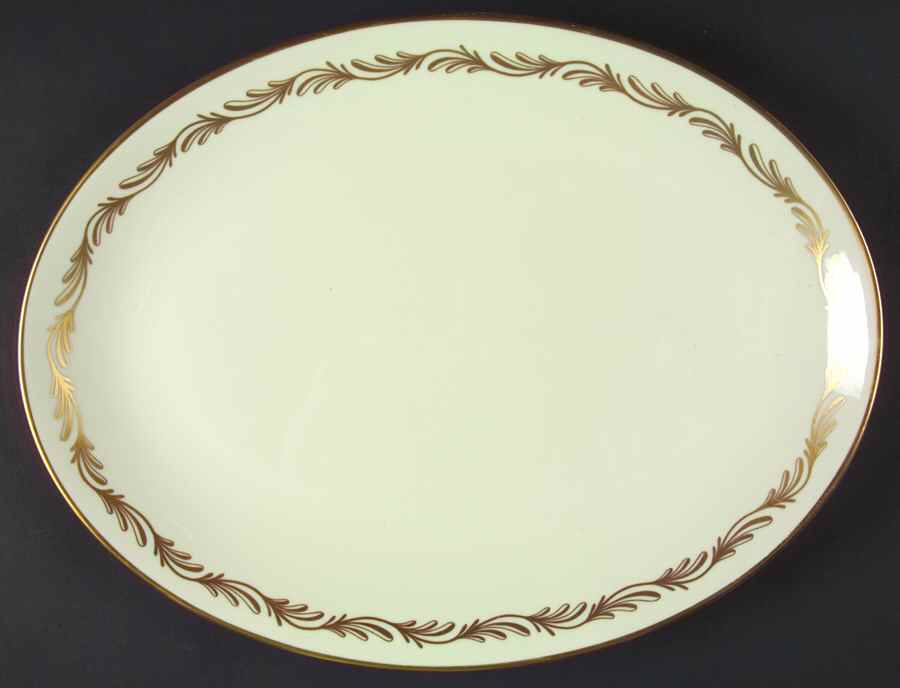 Arcadia Gold 16" Oval Serving Platter by Franciscan-1