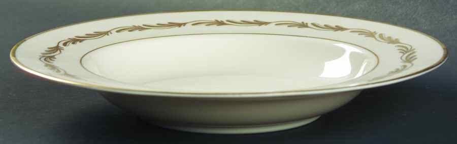 Arcadia Gold Rim Soup Bowl by Franciscan-1