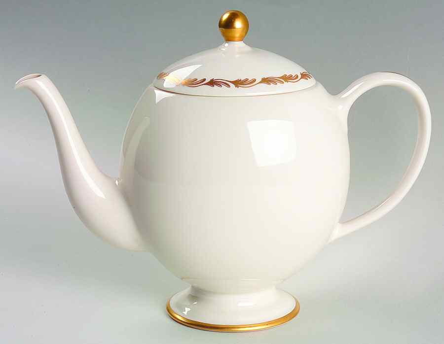 Arcadia Gold Teapot & Lid by Franciscan-1