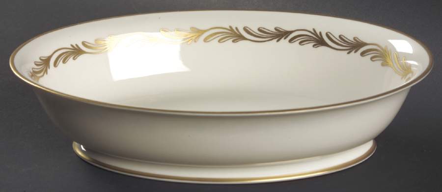 Arcadia Gold 9" Oval Vegetable Bowl by Franciscan-1