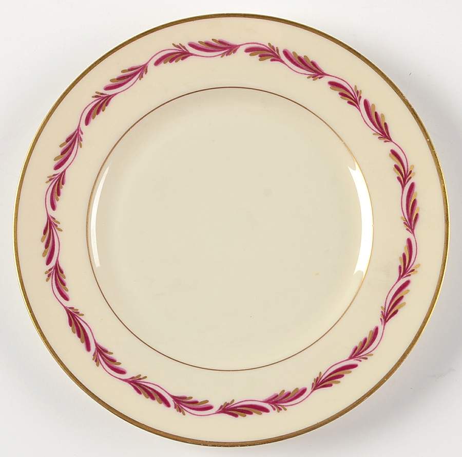 Arcadia Maroon Bread & Butter Plate by Franciscan-1