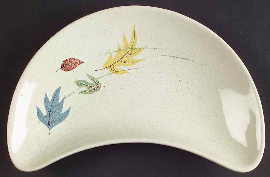 Autumn Crescent Salad Plate by Franciscan-1
