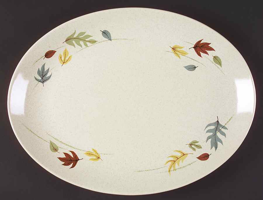 Autumn 16" Oval Serving Platter by Franciscan-1