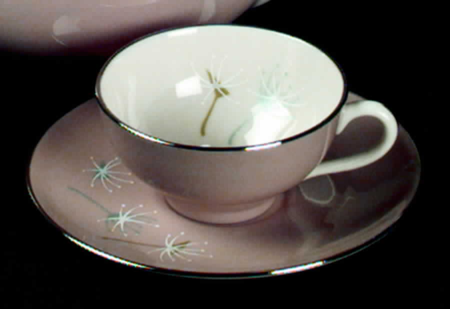 Ballet Flat Demitasse Cup & Saucer Set by Franciscan-1
