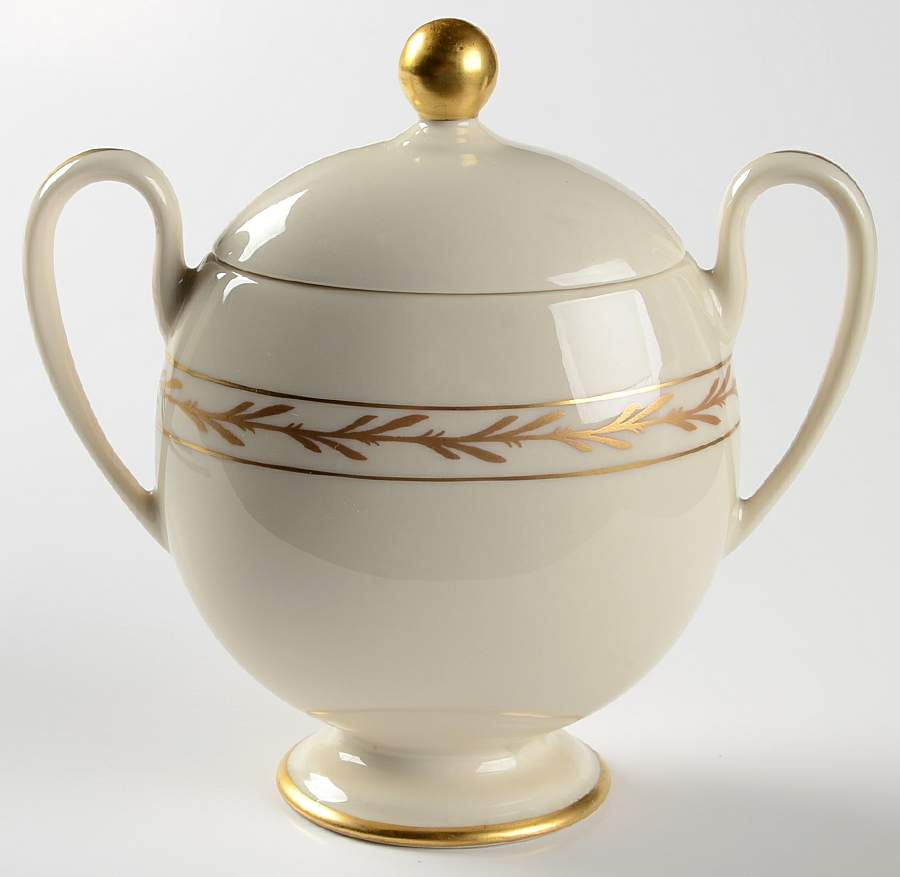 Beverly Sugar Bowl & Lid by Franciscan-1