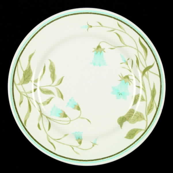 Blue Bell (Greenhouse) Dinner Plate by Franciscan-1
