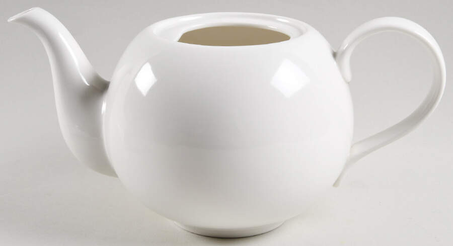 Blue Fancy Teapot No Lid by Franciscan-1
