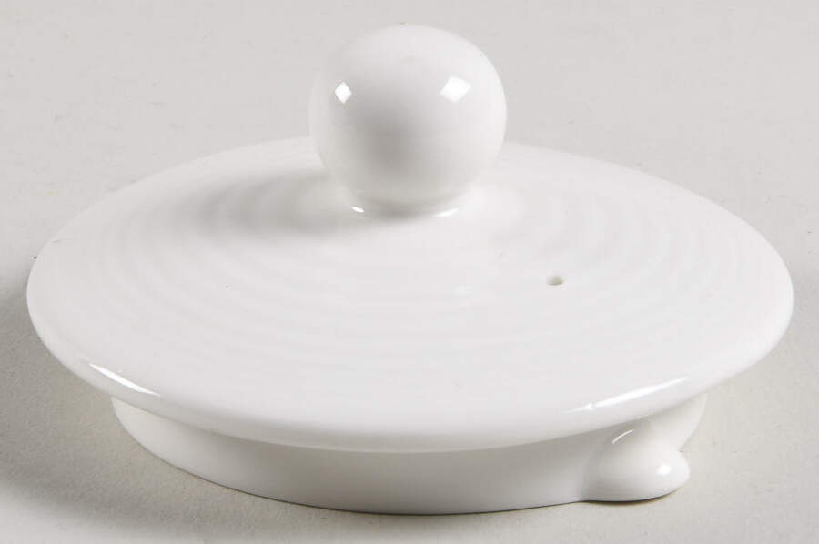 Blue Fancy Lid for Teapot by Franciscan-1