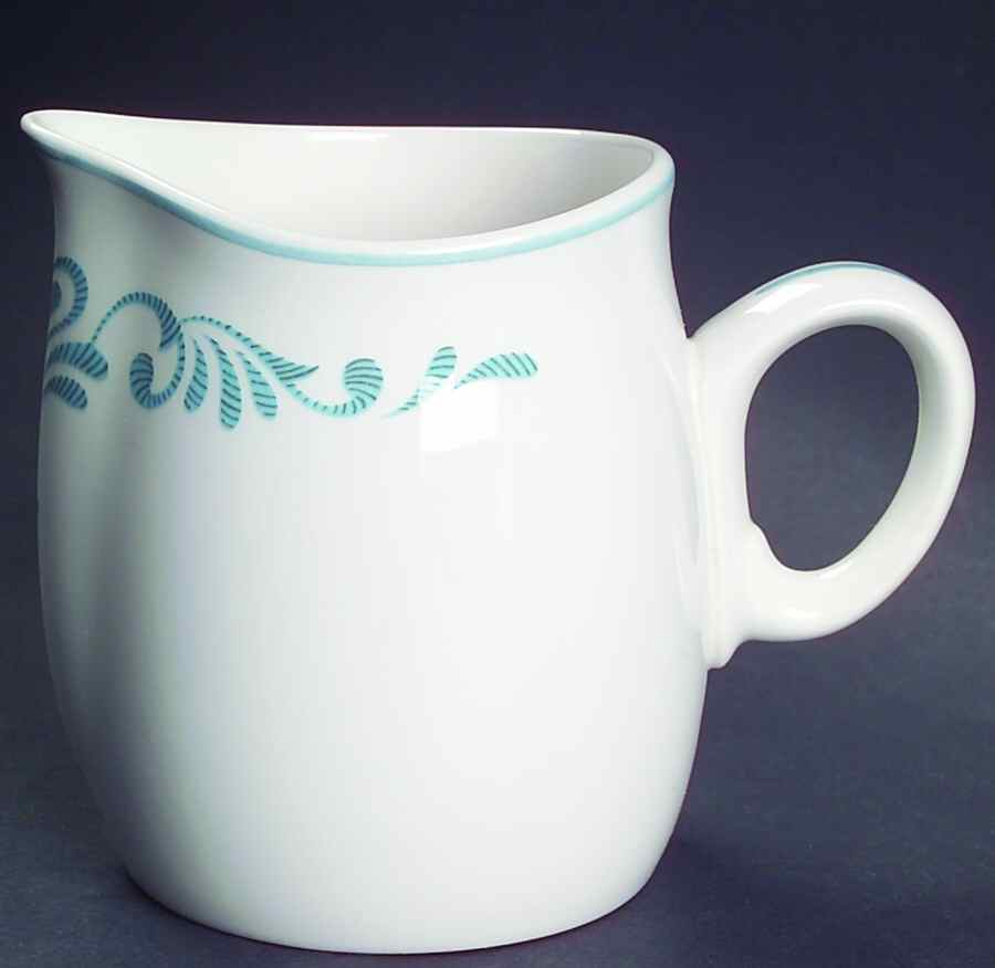 Blue Fancy Creamer by Franciscan-1