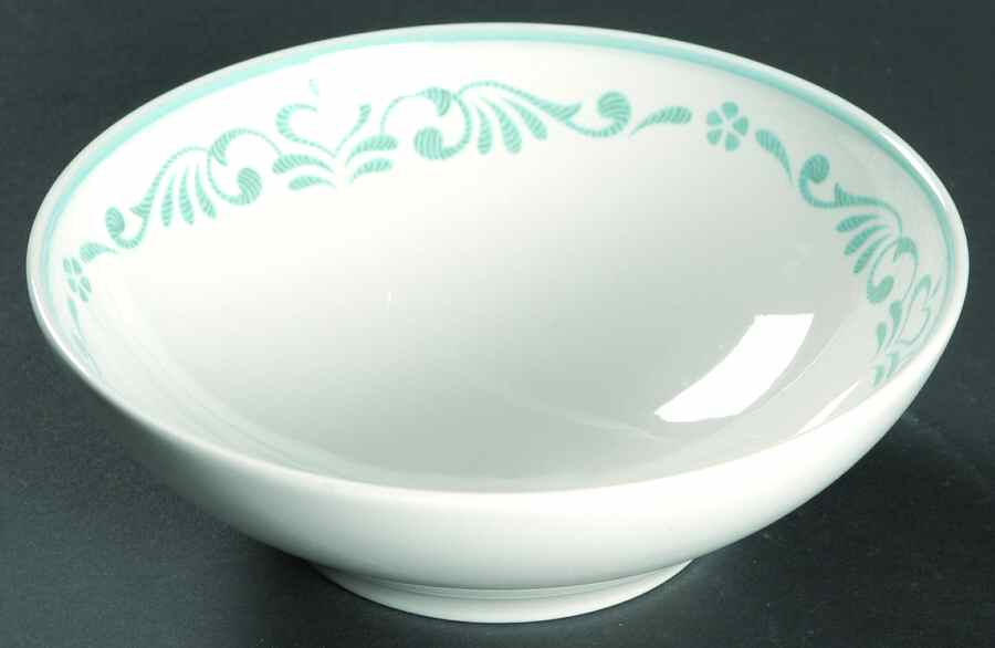 Blue Fancy Soup/Cereal Bowl by Franciscan-1