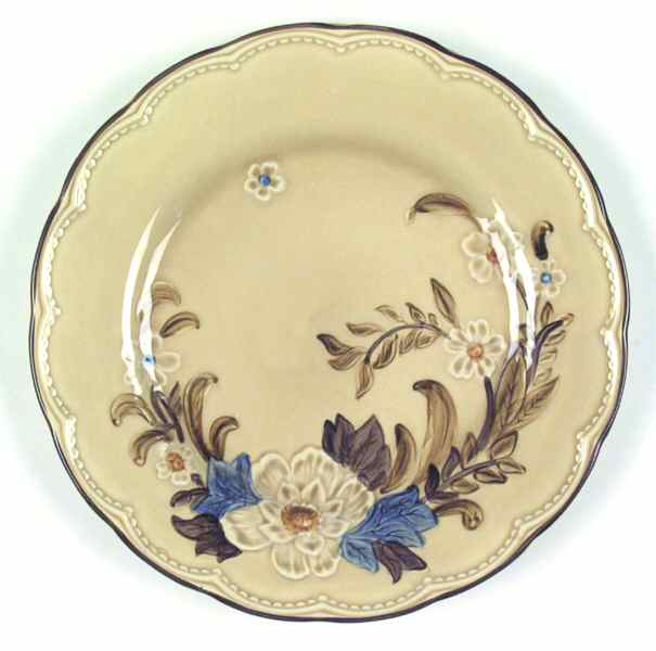 Bouquet (Tan Background) Dinner Plate by Franciscan-1
