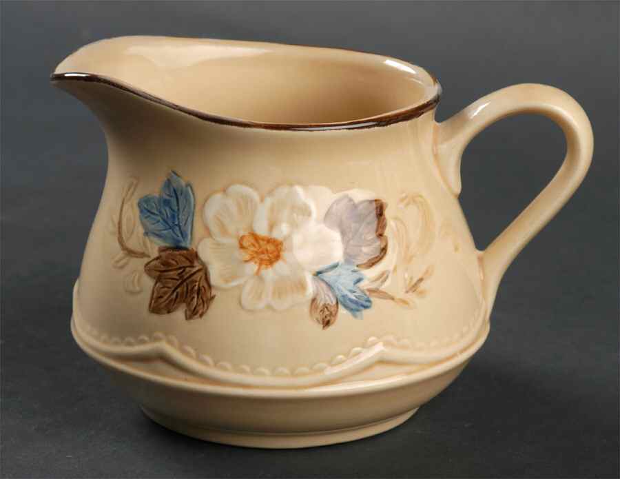 Bouquet (Tan Background) Creamer by Franciscan-1