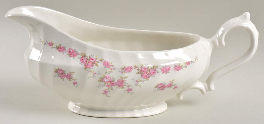 Brides Bouquet Gravy Boat by Franciscan-1