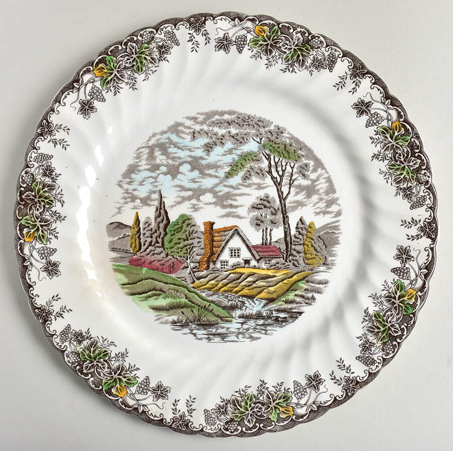The Brook 12" Chop Plate (Round Platter) by Franciscan-1