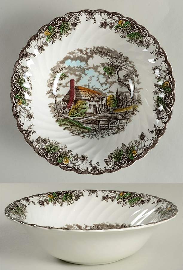 The Brook 9" Round Vegetable Bowl by Franciscan-1