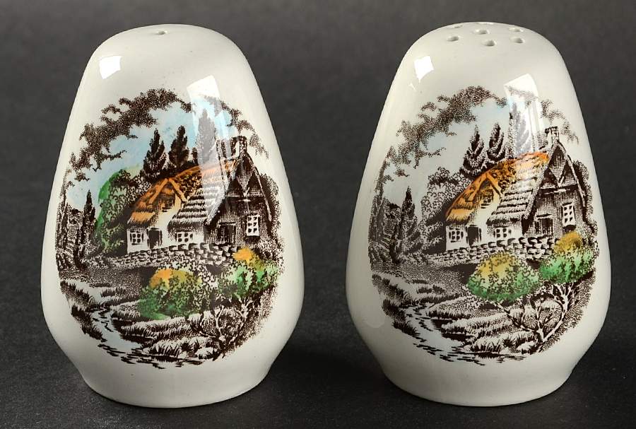 The Brook Salt & Pepper Set by Franciscan-1