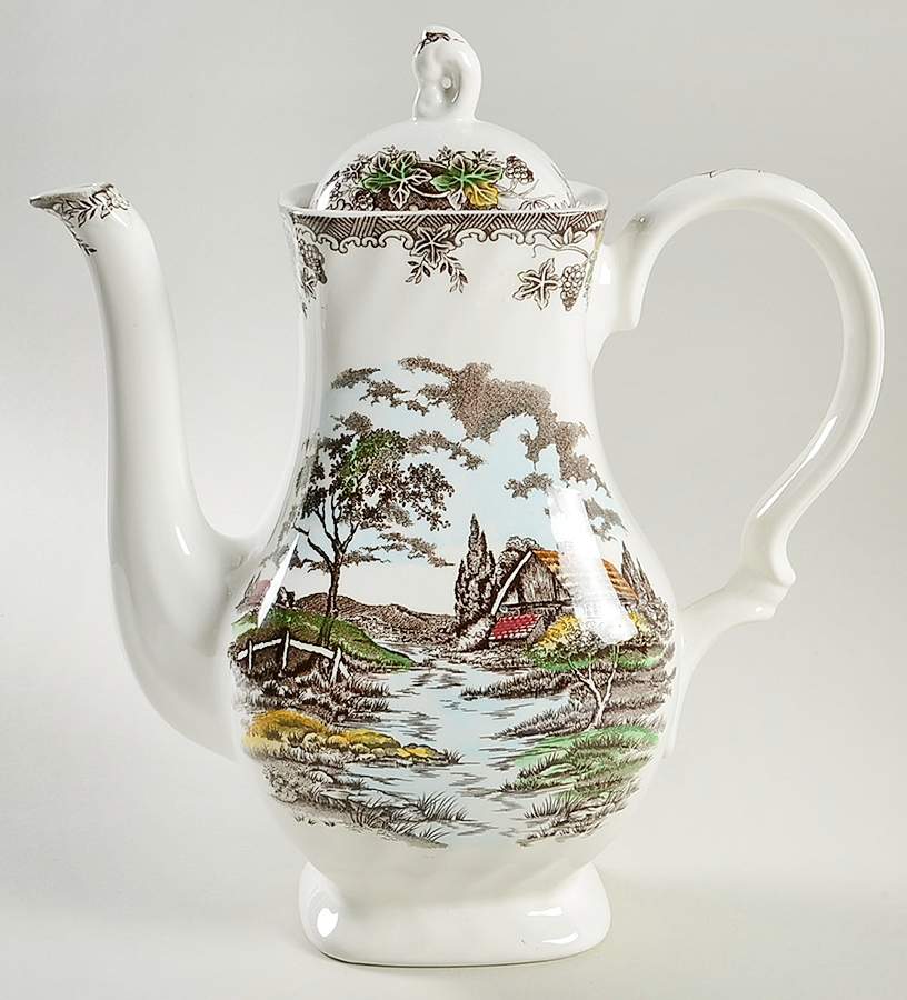 The Brook Coffee Pot & Lid by Franciscan-1
