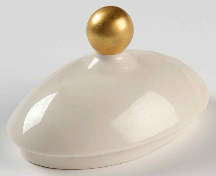 Cherokee Rose Wide Gold Band Lid for Sugar Bowl by Franciscan-1