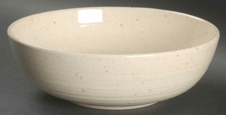 Country Craft Almond Cream 7" Round Vegetable Bowl by Franciscan-1
