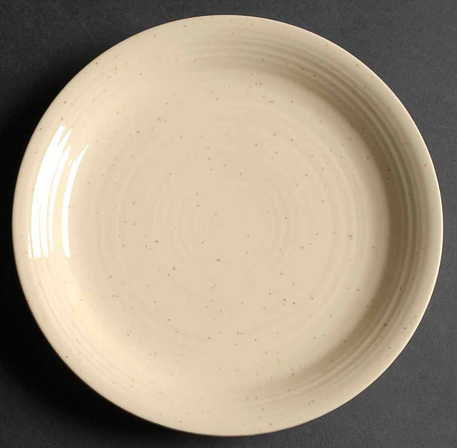 Country Craft Almond Cream Salad Plate by Franciscan-1