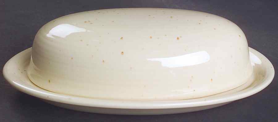 Country Craft Almond Cream 1/4 Lb Covered Butter by Franciscan-1