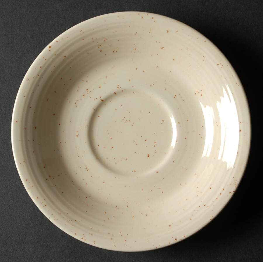 Country Craft Almond Cream Saucer by Franciscan-1