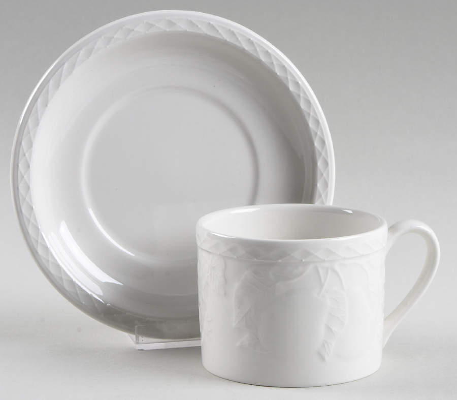 Country Fayre Flat Cup & Saucer Set by Franciscan-1