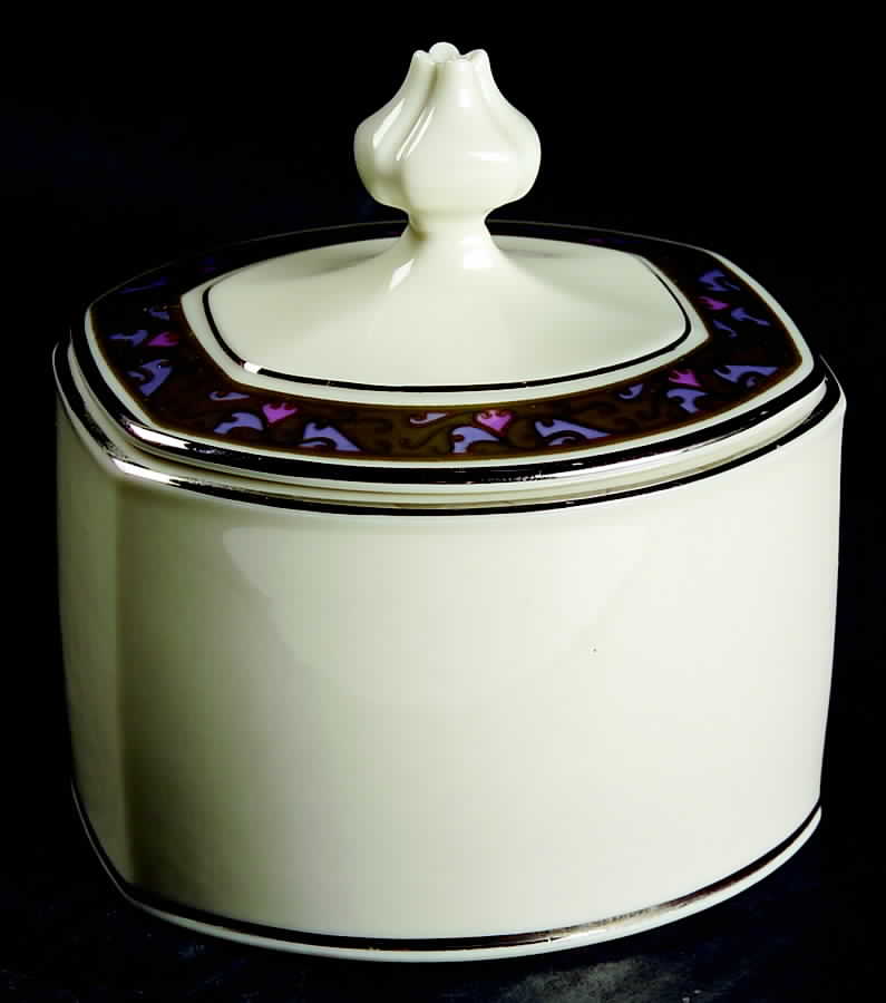 Constantine Sugar Bowl & Lid by Franciscan-1