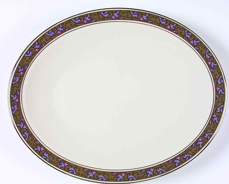 Constantine 13" Oval Serving Platter by Franciscan-1