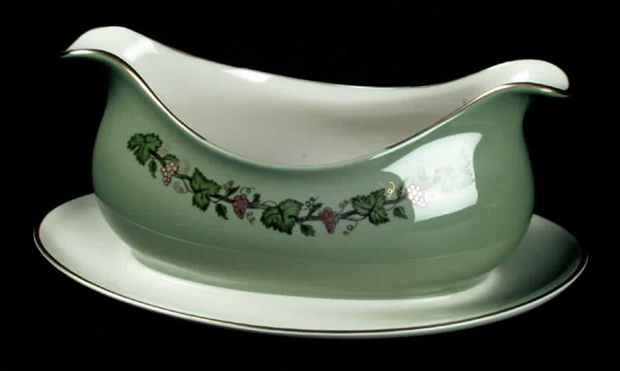 Concord Gravy Boat with Attached Underplate by Franciscan-1