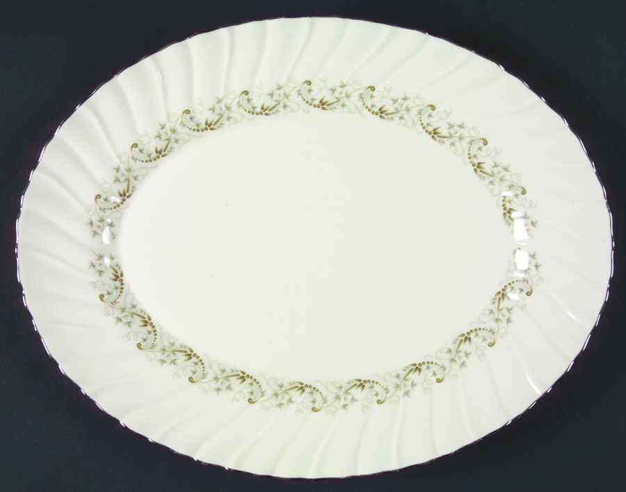 Corinthian 13" Oval Serving Platter by Franciscan-1