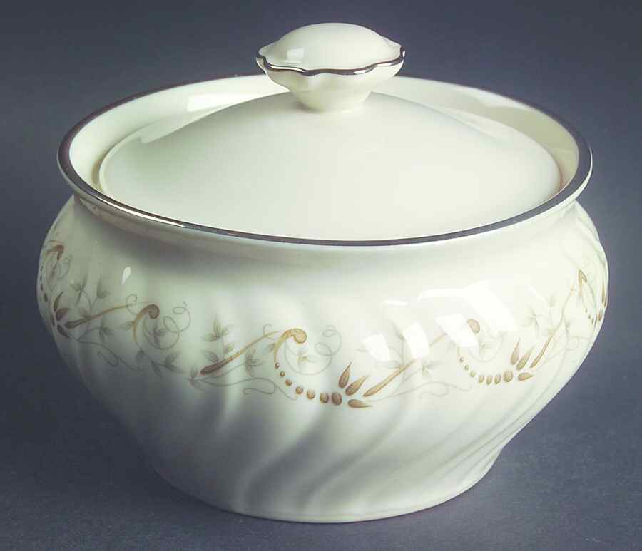 Corinthian Sugar Bowl & Lid by Franciscan-1