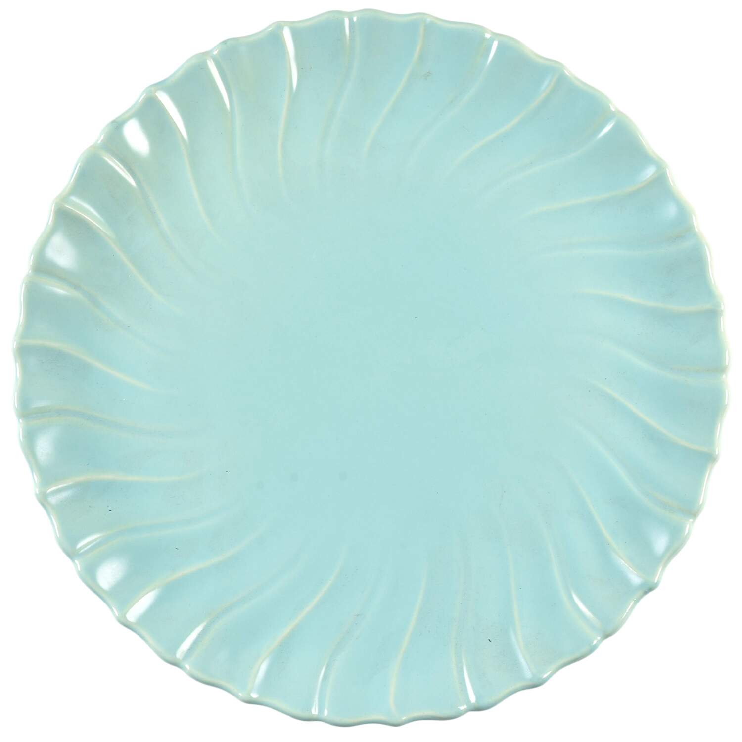 Coronado Apple Green (Glossy) 11" Chop Plate (Round Platter) by Franciscan-1