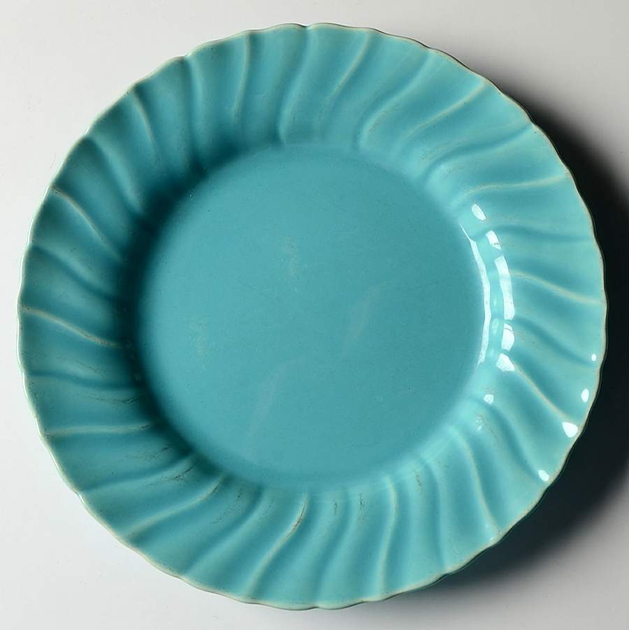 Coronado Aqua Glossy Salad Plate by Franciscan-1