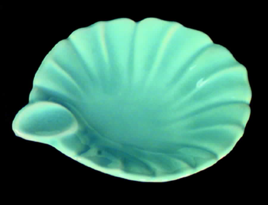 Coronado Aqua Glossy Small Ashtray by Franciscan-1