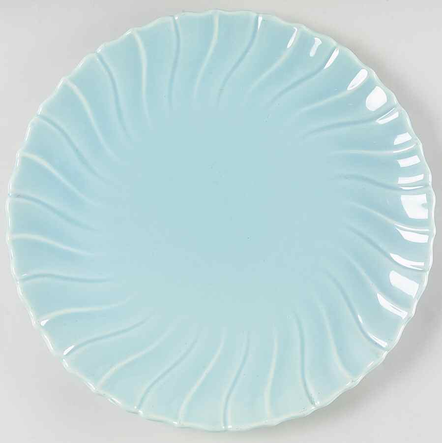 Coronado Aqua Glossy 11" Chop Plate (Round Platter) by Franciscan-1