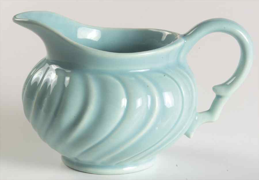 Coronado Aqua Glossy Creamer by Franciscan-1