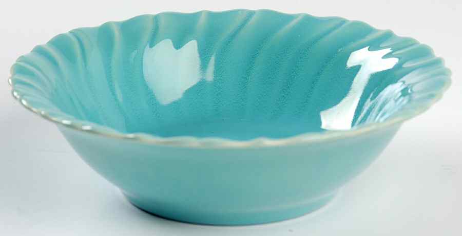Coronado Aqua Glossy Coupe Cereal Bowl by Franciscan-1