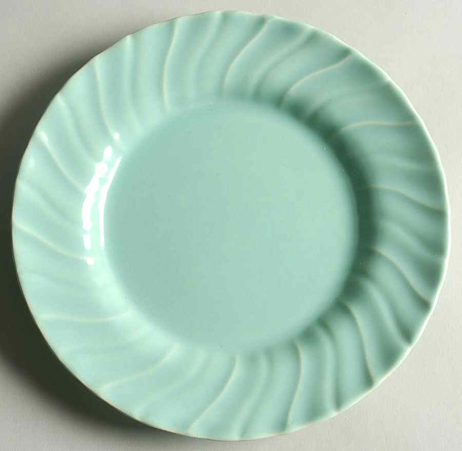 Coronado Aqua Glossy Dessert/Pie Plate by Franciscan-1