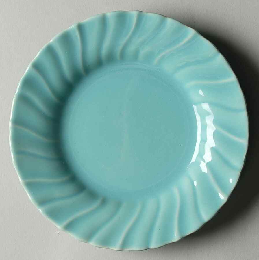 Coronado Aqua Glossy Bread & Butter Plate by Franciscan-1