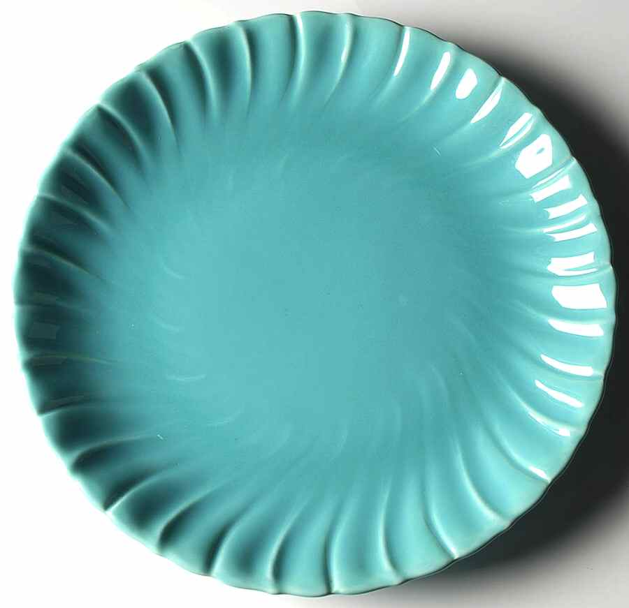 Coronado Aqua Glossy 13" Chop Plate (Round Platter) by Franciscan-1