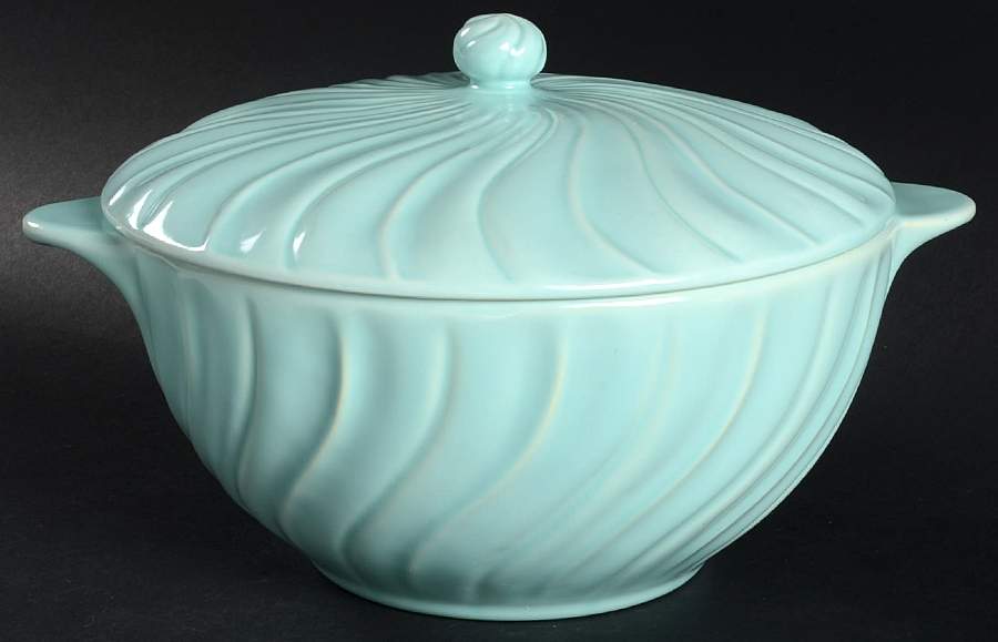 Coronado Aqua Matte 1.5 Qt Round Covered Casserole by Franciscan-1