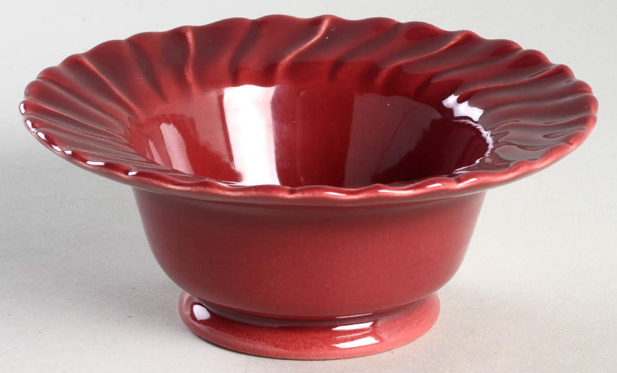 Coronado Burgundy Maroon (Glossy) China Sherbet by Franciscan-1