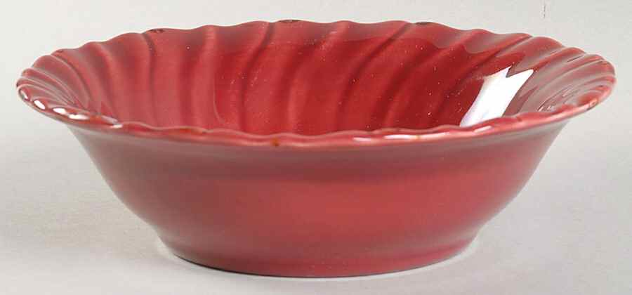 Coronado Burgundy Maroon (Glossy) Coupe Cereal Bowl by Franciscan-1