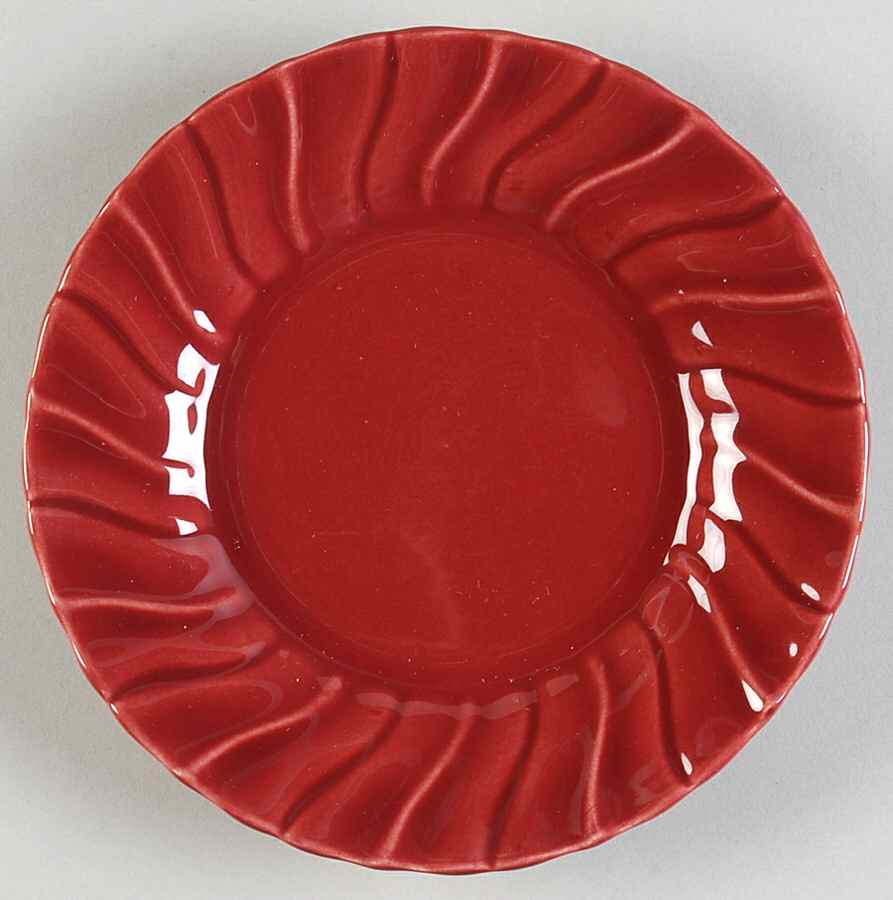 Coronado Burgundy Maroon (Glossy) Bread & Butter Plate by Franciscan-1