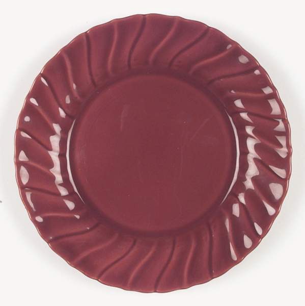 Coronado Burgundy Maroon (Glossy) Dinner Plate by Franciscan-1
