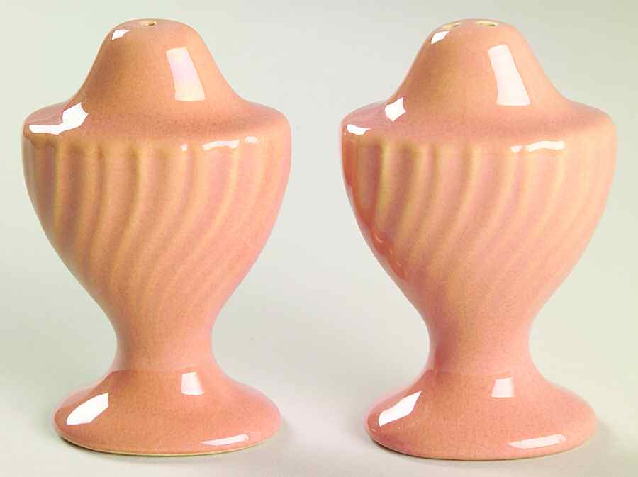 Coronado Coral Beige (Glossy) Salt & Pepper Set by Franciscan-1