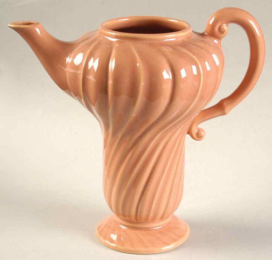 Coronado Coral Beige (Glossy) Coffee Pot No Lid by Franciscan-1