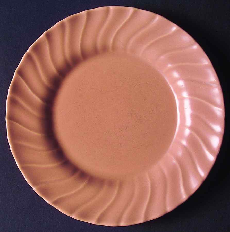 Coronado Coral Beige (Matte) Dessert/Pie Plate by Franciscan-1